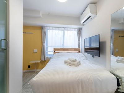 NEW/新築/2階/新宿/神楽坂/駅徒歩2分/2寝室/2バスルーム/2トイレ/最大4名/EV無し/C