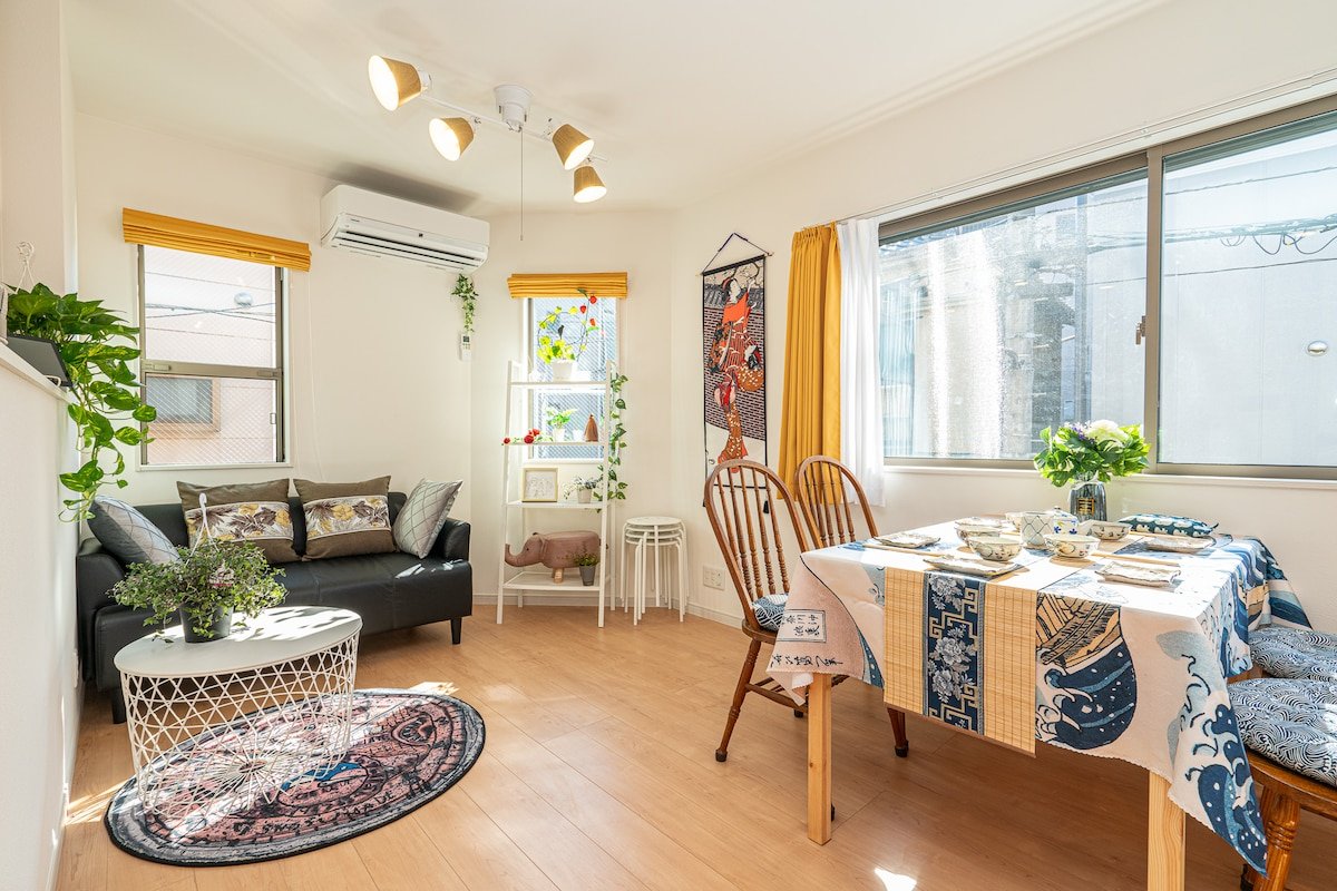 押上·晴空塔·B浅草寺商圈、隅田川附近/豪华家庭套房/机场直达/new一户建/可接送地铁站 gallery image 2