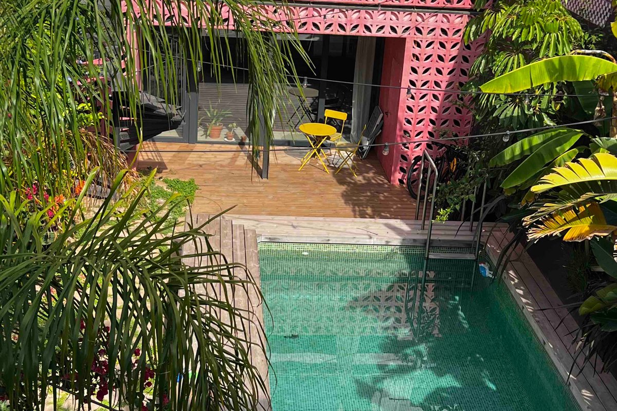 Close to beach in Cabanyal: Pool, Terrace, 2 bdr