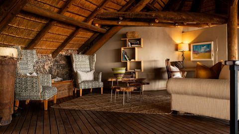 Ongava Lodge - Communal area lounge