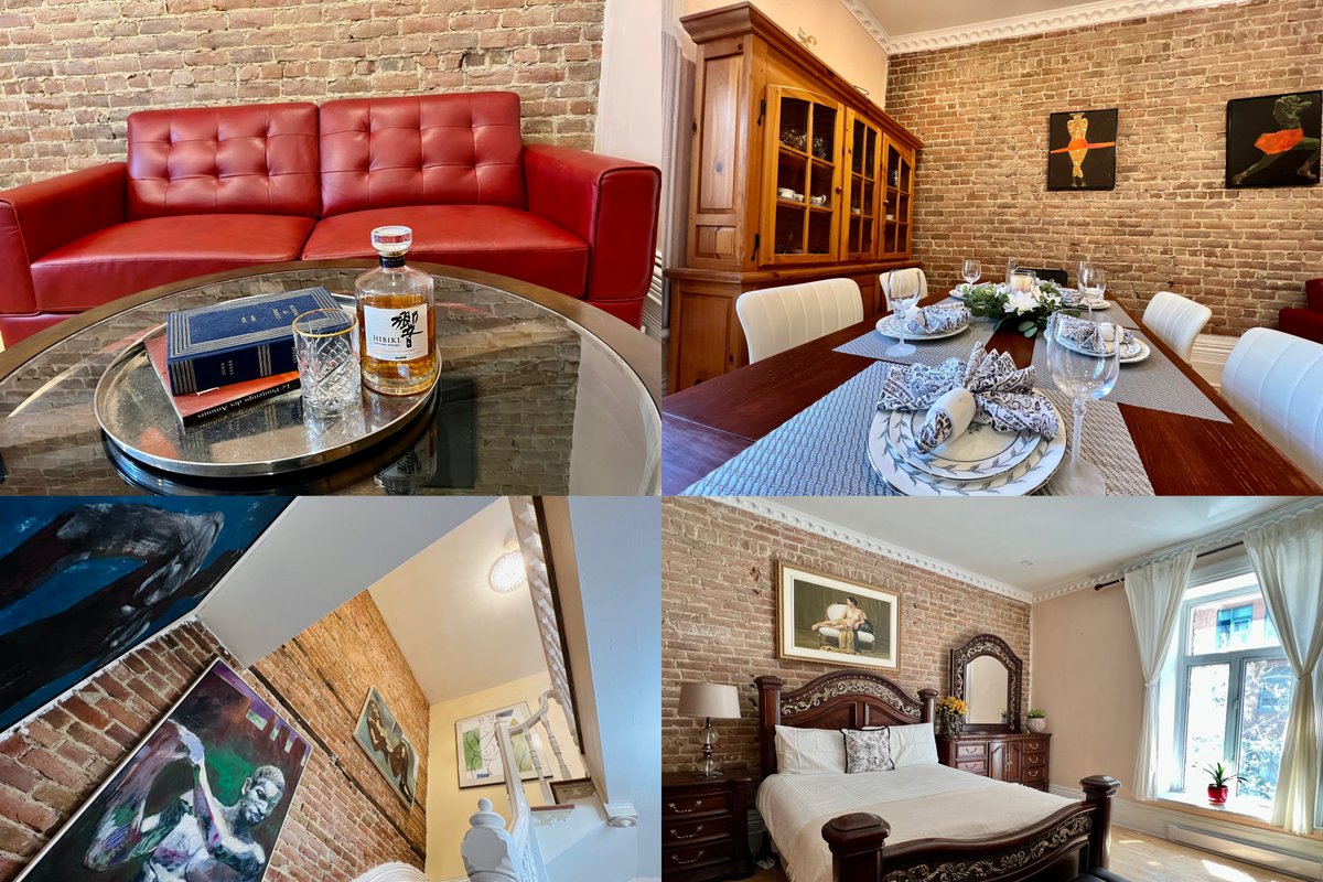 B&B MTL downtown Old port 4B2B 1Free parking EVSE