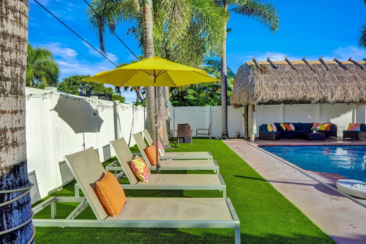 Beach Getaway w/Heated Pool, Firepit & Arcade Fun gallery image 5