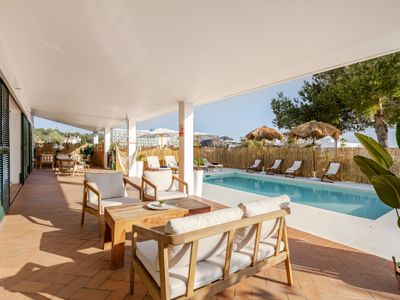 Villa con piscina privada a150m playa de arena