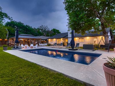 Austin Oasis wt Pool+Outdoor Hangout Space