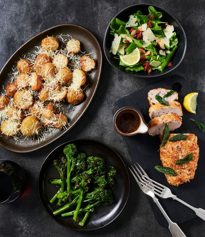 Photo of Italian-style Cheese Crusted Pork