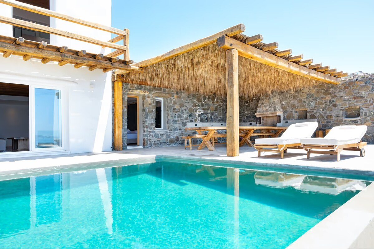 3BD Villa RiaMarChris Mykonos PrivPool Live&Travel gallery image 4