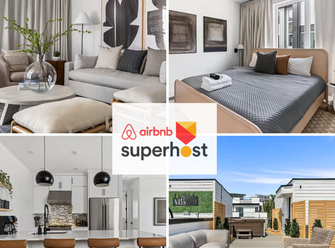 Luxe & Bright! W/ Rooftop Hot-tub & Skyline View!