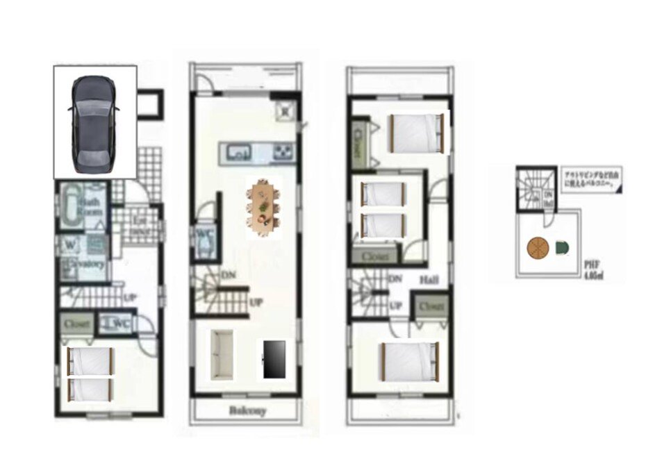 SCD155 池袋商圈大别墅 8 条地铁线直达全景点～超大空间 + 齐全设施，温馨舒适 gallery image 3