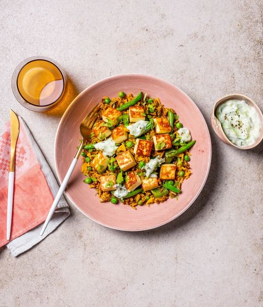 Photo of Indian-style Fried Rice & Paneer