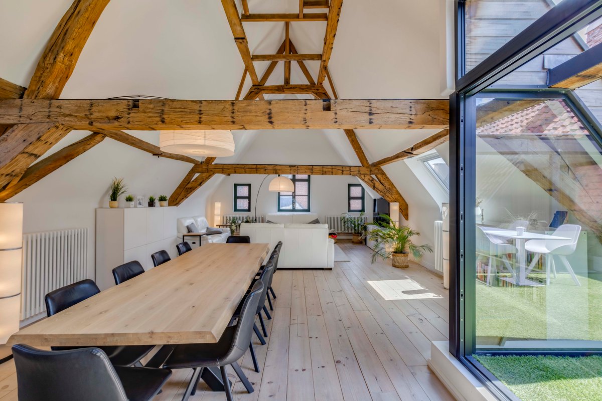 3-Bedroom Penthouse in a UNESCO Heritage Beguinage