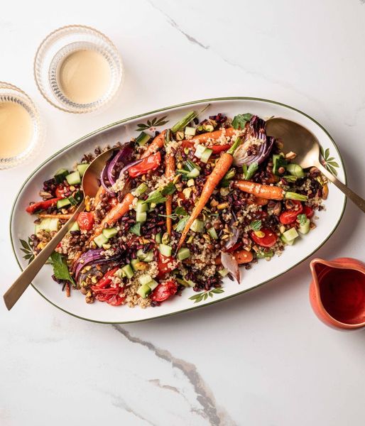 Photo of Festive Warm Grain Salad