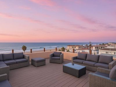 MB Massive Oceanview 6BR/6BA Sleep 30+Rooftop Deck