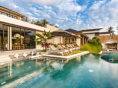 Platinium: Ubud Family 6BR Villa w/Pool, Spa & Gym