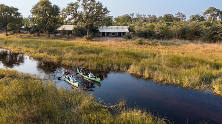 Okavango Explorers Camp - Okavango Explorers Camp offers guests canoeing activities on the Selinda Spillway