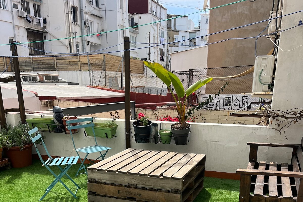 Ruzafa Centre Apartment II Valencia .A/C.Terrace gallery image 3