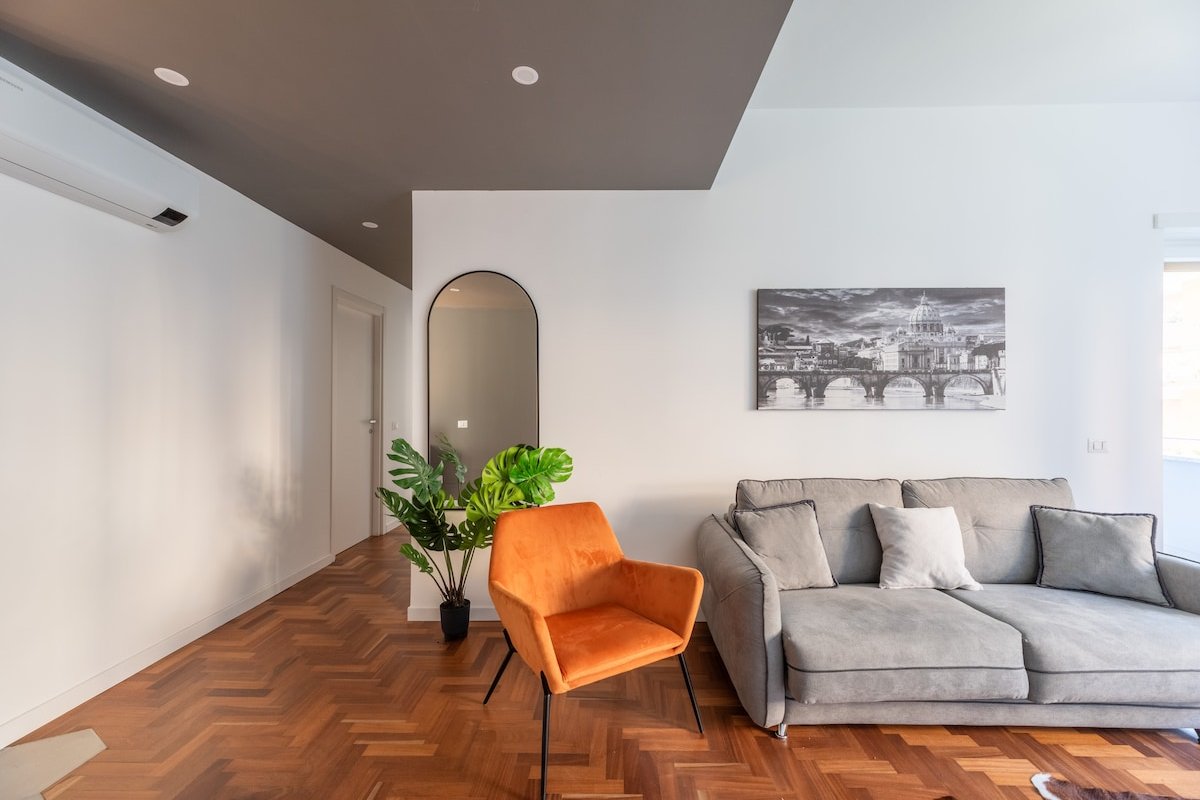 ⁠Skylife Modern 4-Bedroom Trastevere Apartment gallery image 2