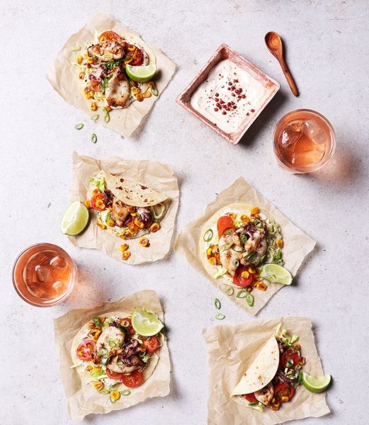 Photo of BABYLONSTOREN’S PEPPER SQUID TACOS