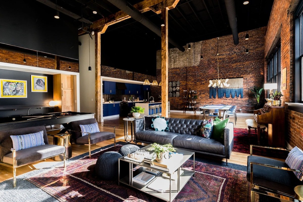 Loft Penthouse w/ City View 1 block from Broadway gallery image 2