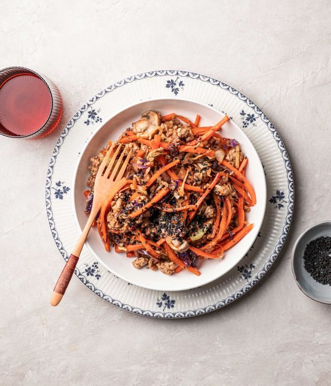 Photo of Sesame-soy Pork Stir-fry
