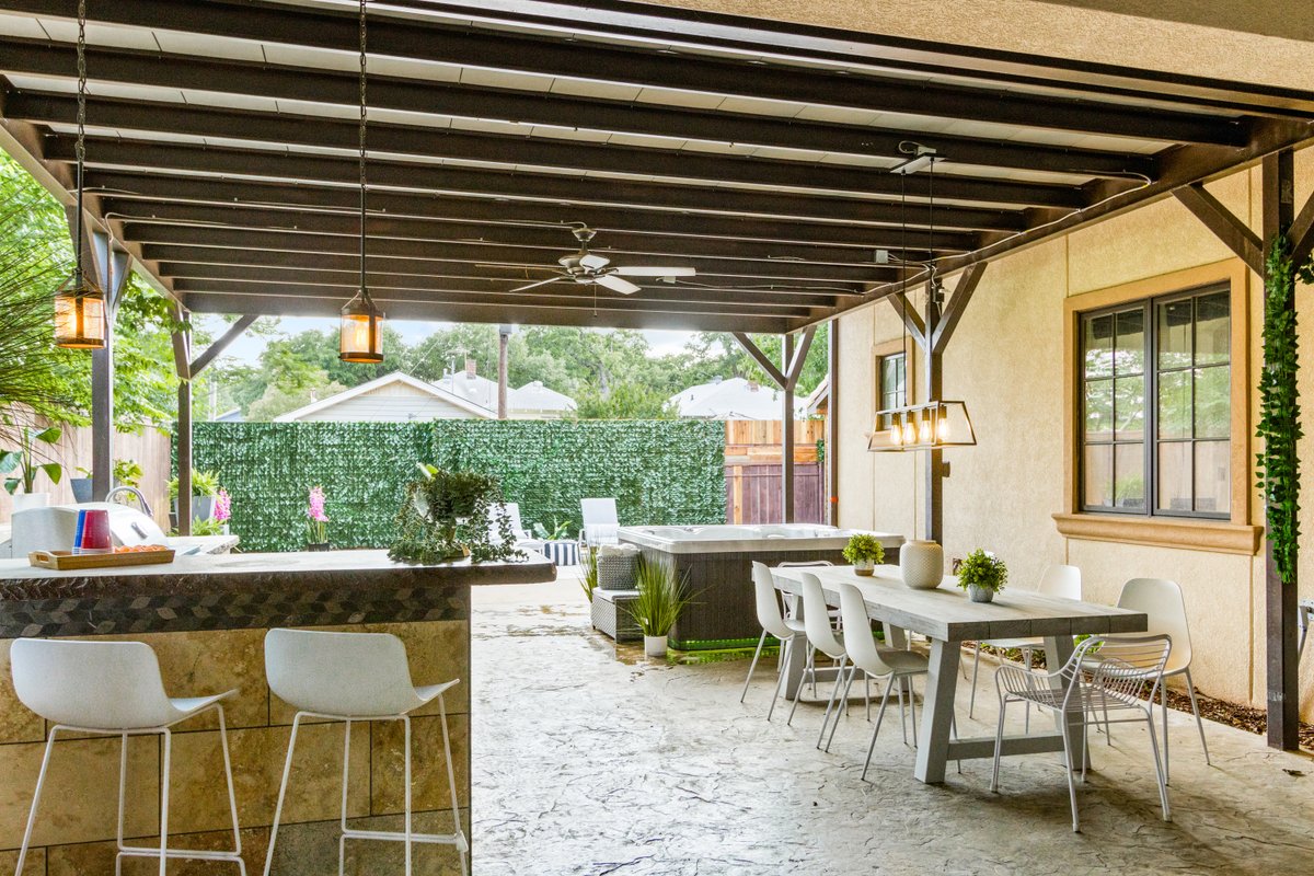 Sizzle & Soak: HotTub w/ Outdoor Kitchen + Grill