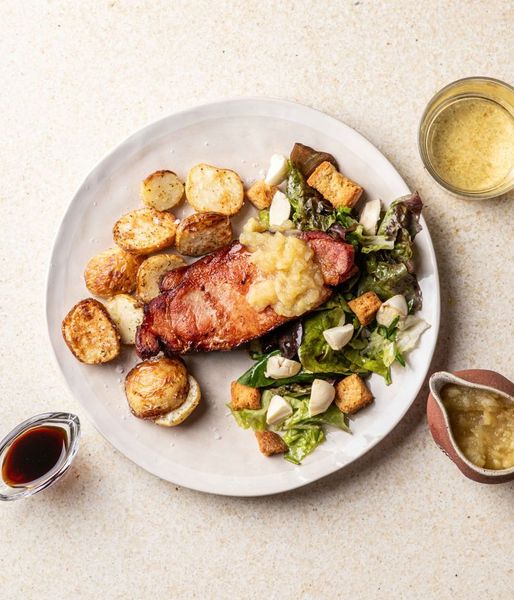 Photo of Pork Kassler & Cinnamon Apple Sauce