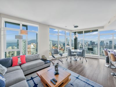 Panoramic Water and City View in Yaletown