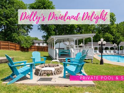 Private Pool! 12 Person Spa! Fire Pit!