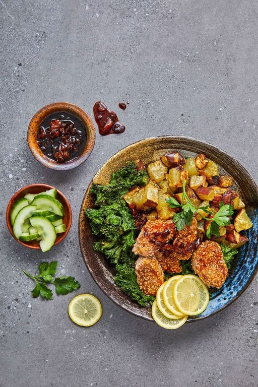 Photo of Sesame-Crusted Japanese Pork