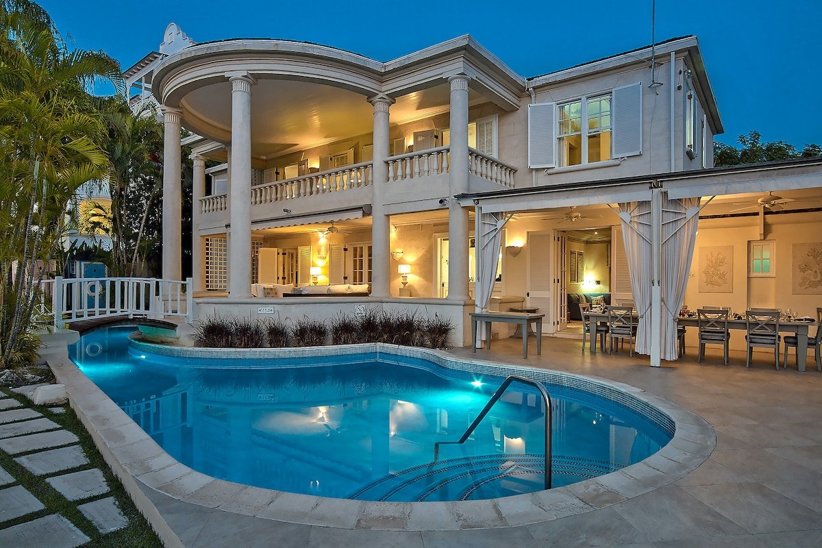 4-Bed Beachfront Villa with Private Pool