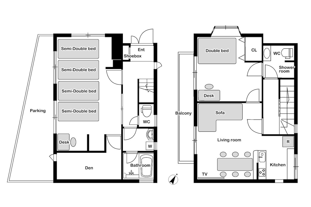 NEW OPEN_01渋谷区原宿徒歩10分/最寄り駅5分/渋谷5分/戸建て貸切 gallery image 3