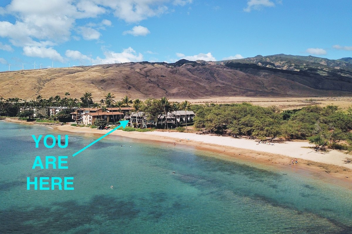 Makani A Kai B4 beachfront Maui, pool, a/c, w/d gallery image 2