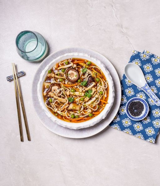 Photo of Mushroom Broth & Noodles