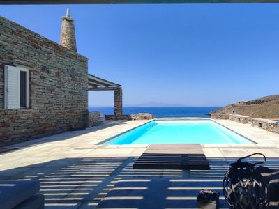 Waterfront villa with private pool and seaview