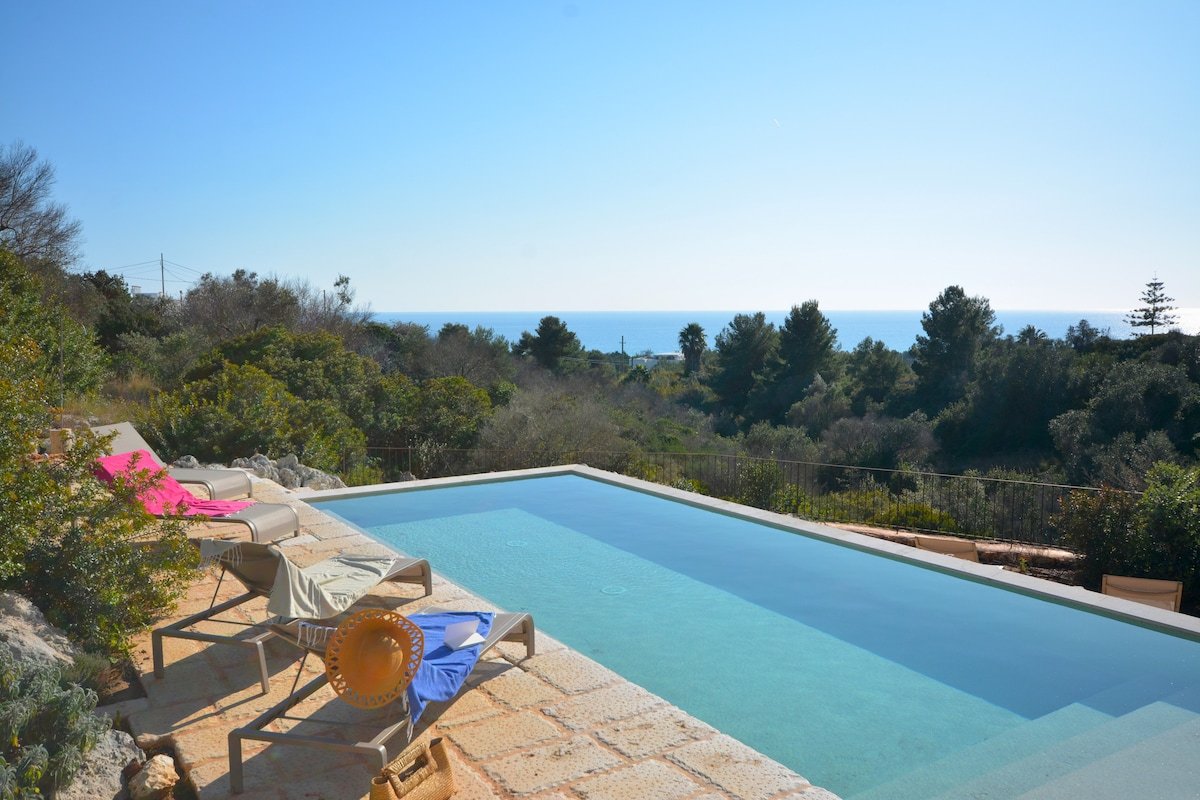 Gorgeous villa with sea-view pool near beaches gallery image 2