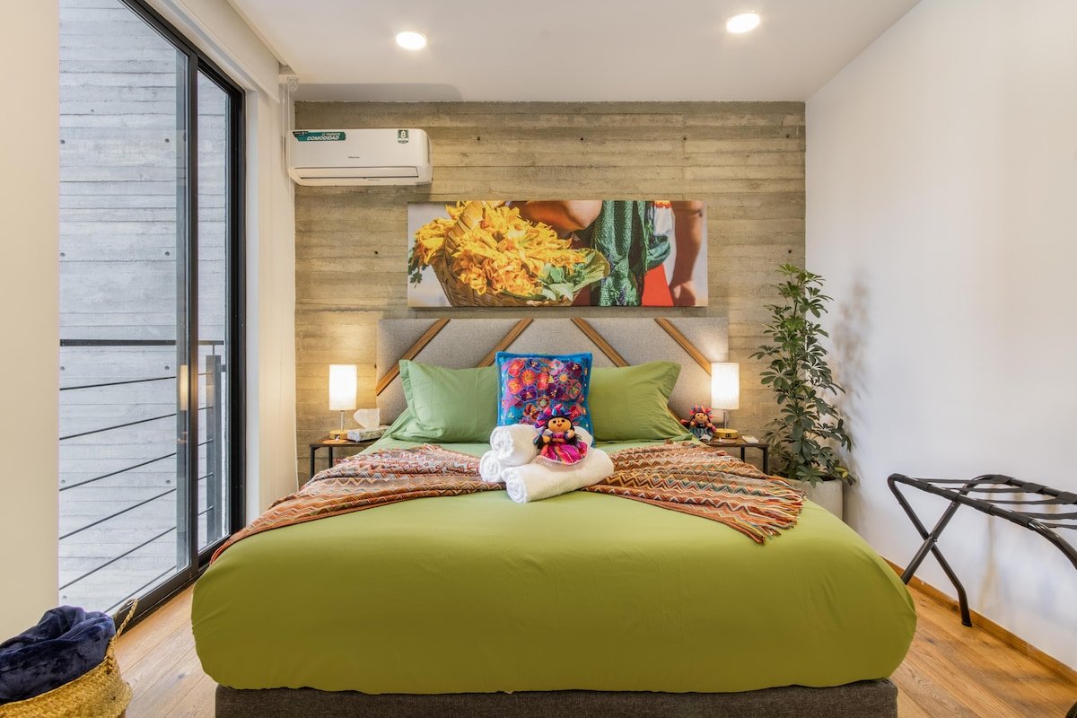 The Condesa Urban stay 2BR / 5 Guests with AC gallery image 5