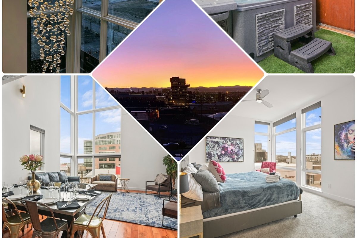 Modern RiNo Home with Rooftop & Hot Tub gallery image 2