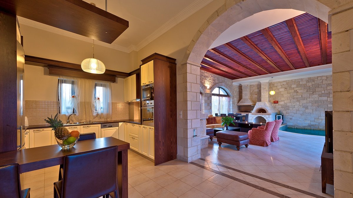 Platanias Villa, 4 BD, 4 BA, pool, 800m from sand gallery image 5