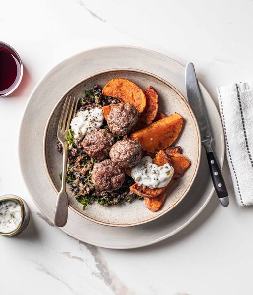 Photo of Jalapeño Yoghurt & Beef Meatballs