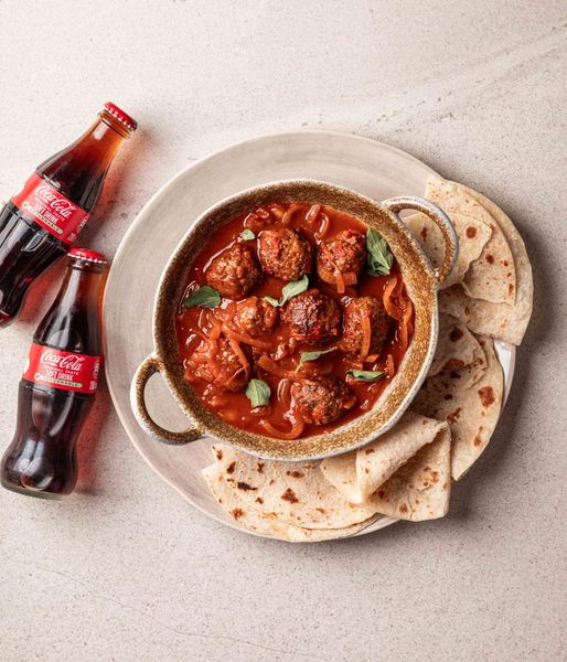 Photo of Coca-Cola’s Saucy Tomato Beef Meatballs