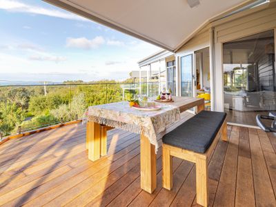 Blue Sky View Great Ocean Road