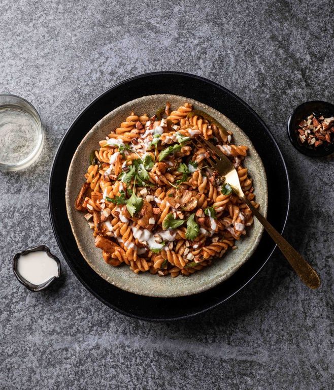 Photo of Harissa Mushroom Pasta