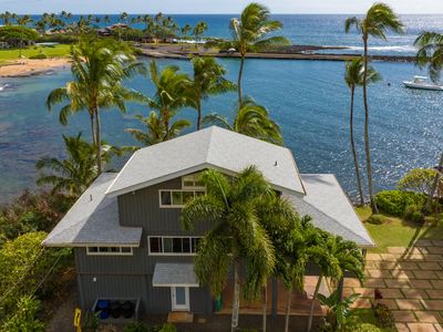 Kauai Bay House, Ocean Front, AC