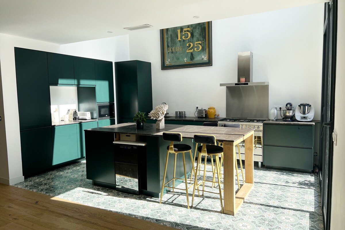 Maison d’architecte climatisée & Piscine chauffée gallery image 4