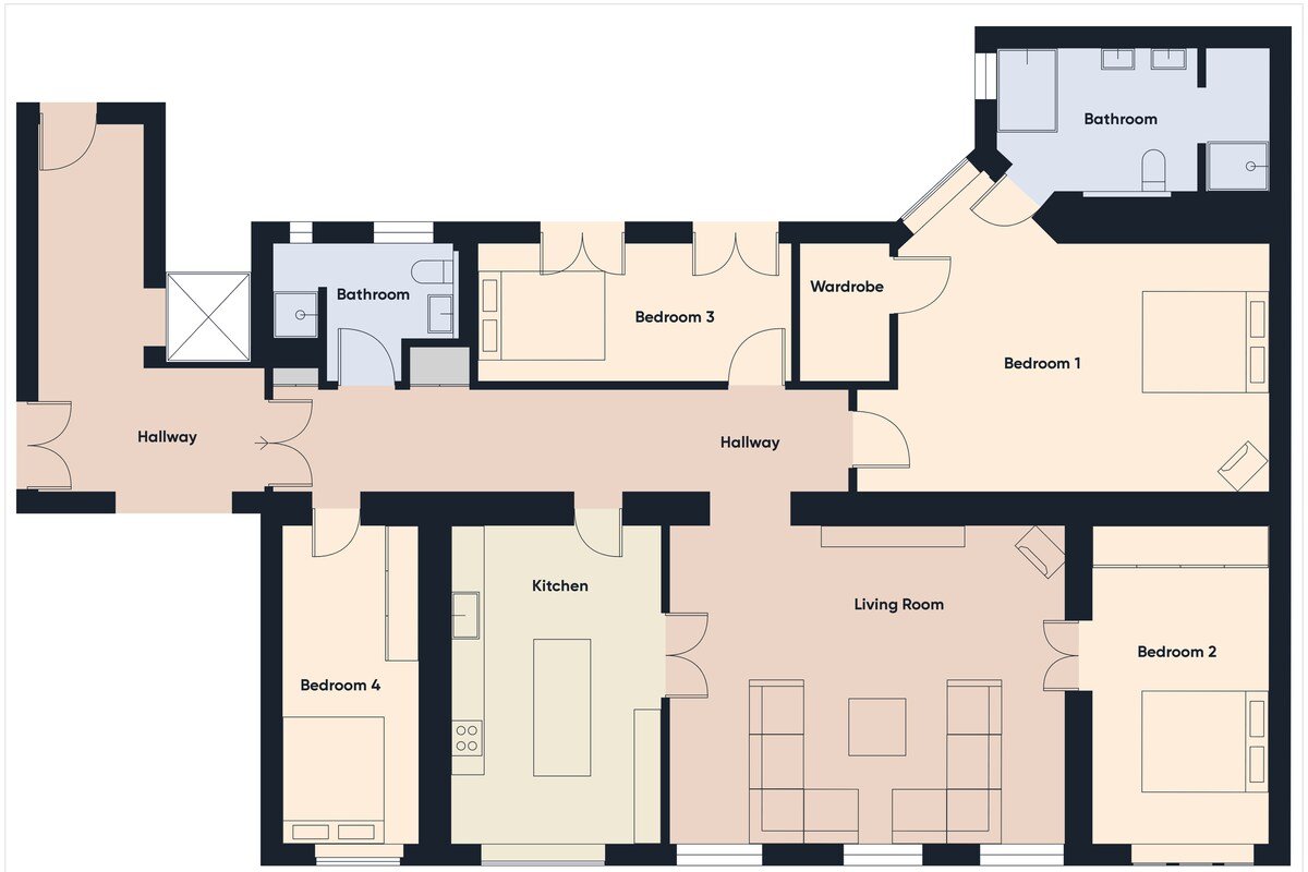 4 bedroom suite in Old Town Riga gallery image 5