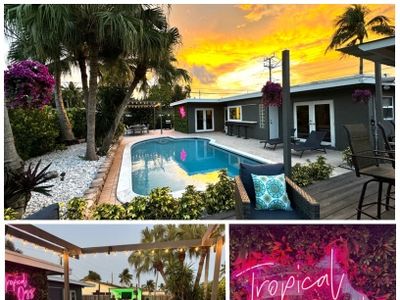 Escape to Tropical Oasis w/ Heated Pool+Cabana Bar
