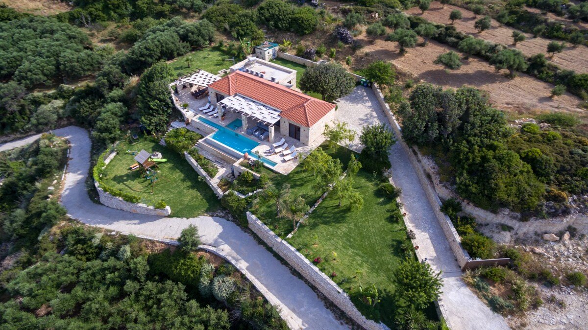 Heated pool+hydro-massage★Sea view★Near Falasarna gallery image 5