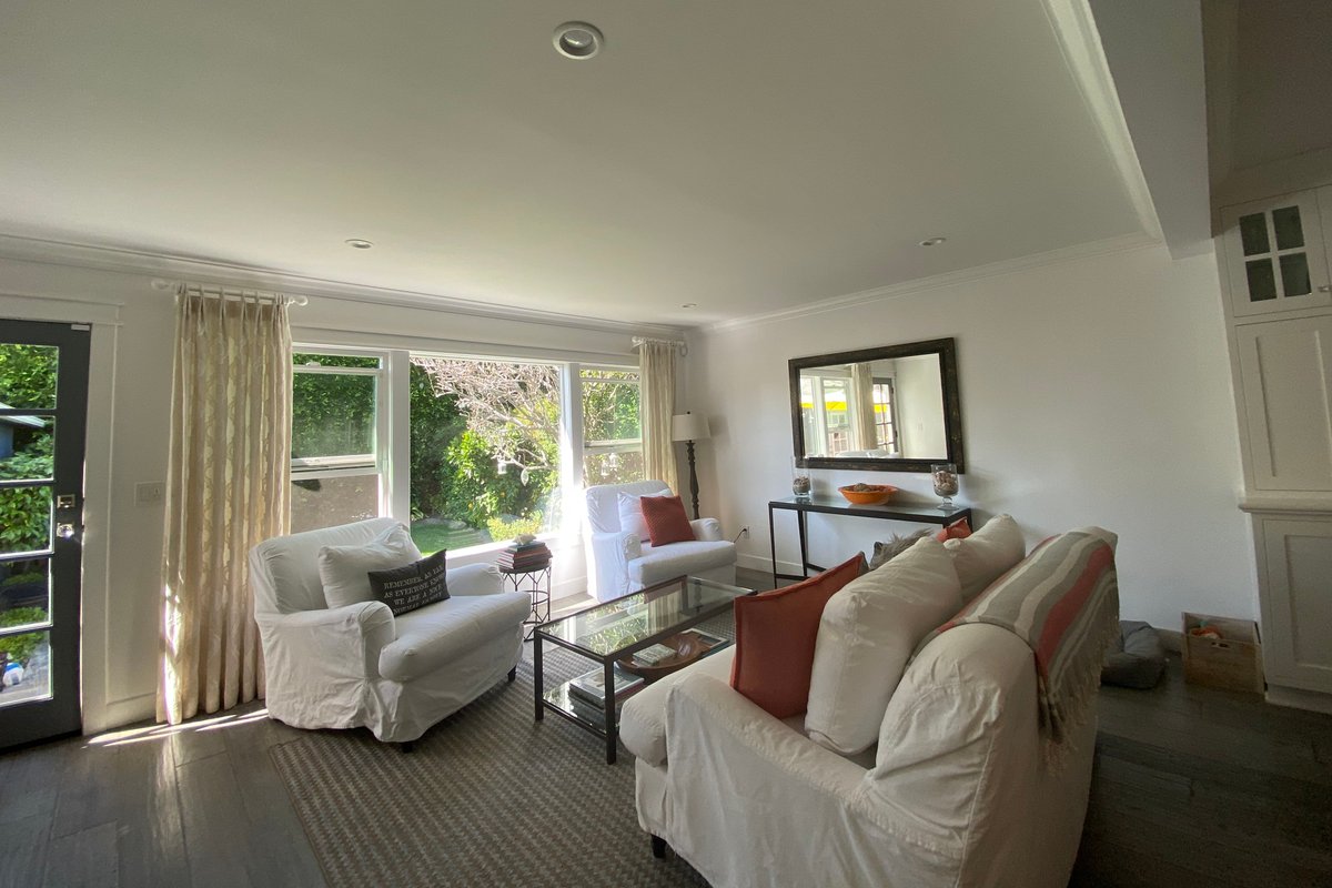 Westside LA home by beach w/private serene yard.