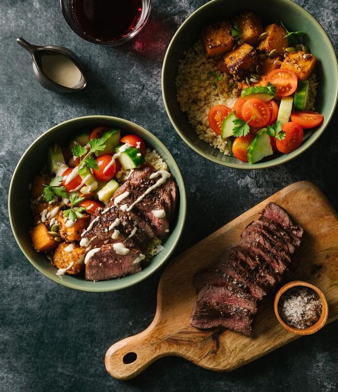 Photo of Seared Ostrich & Hummus Tabbouleh