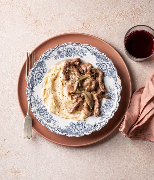 Photo of Silky Beef Stroganoff