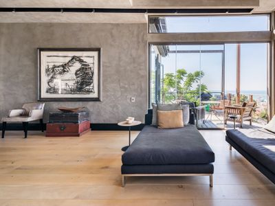 Gaze Across the Atlantic from a Glass-Walled Haven